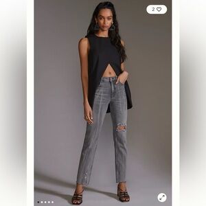 Anthropologie Sz 31 Pilcro High-Rise Vintage Straight Jeans